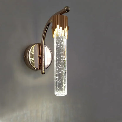 Elegante Kristall-Wandleuchte für Innen | LuxeGlow