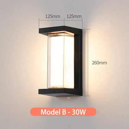 Garduru LED-Wandlampe mit Bewegungsmelder – Wetterfest und Energiesparend