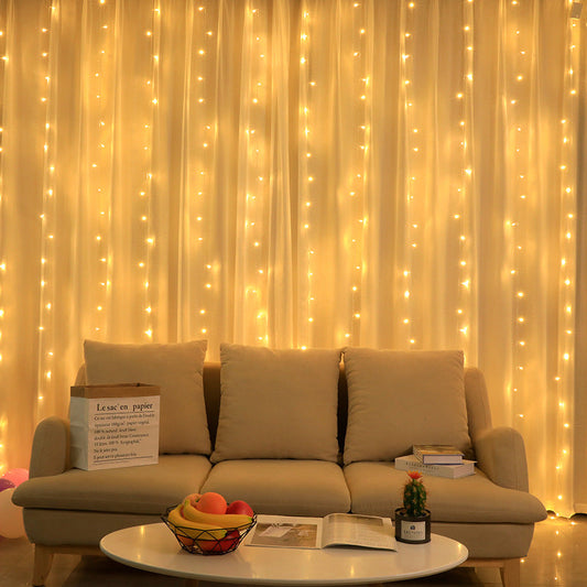 Lilly Fairy Light Vorhang | Bringen Sie Gemütlichkeit in Ihr Zuhause