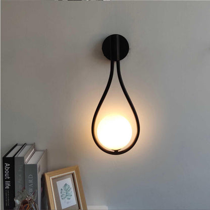 Wandleuchte Modern Gold Glas Wandleuchte