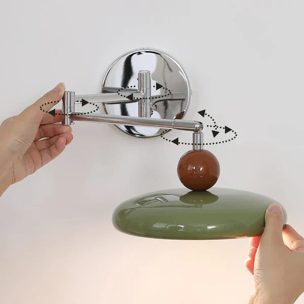 Wandlampe Swing Arm Lola - Moderne Applique mit verstellbarem Arm und integrierter LED