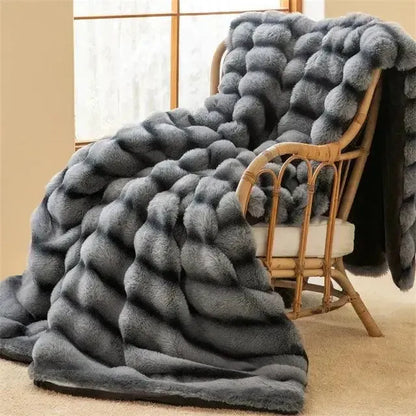 Luxuriöse Fleece-Winterdecke in verschiedenen Farben – Bequem, anti-pilling, erhältlich in 100x160 cm, 130x160 cm, 160x200 cm