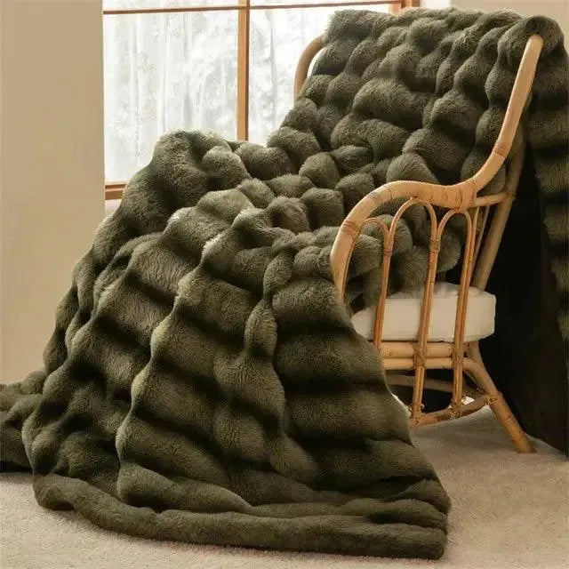 Luxuriöse Fleece-Winterdecke in verschiedenen Farben – Bequem, anti-pilling, erhältlich in 100x160 cm, 130x160 cm, 160x200 cm