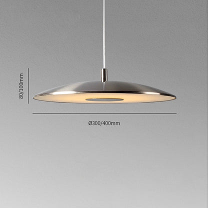 Hängende LED-Lampe Design Nordisch Modern – Elegante Beleuchtung aus Eisen und Nickel