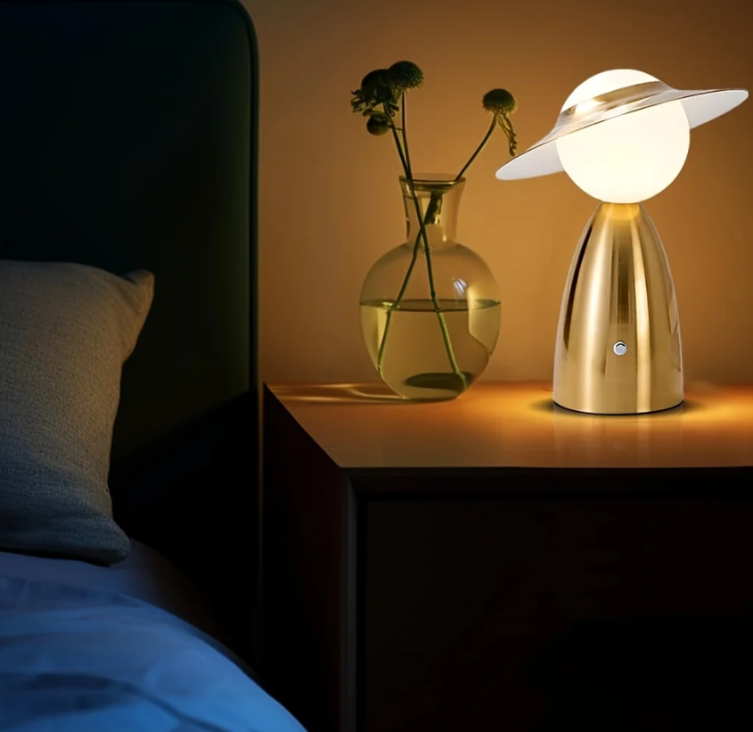 Lueur Tactile – Tischlampe LED Kabellos mit Wiederaufladbarer Funktion