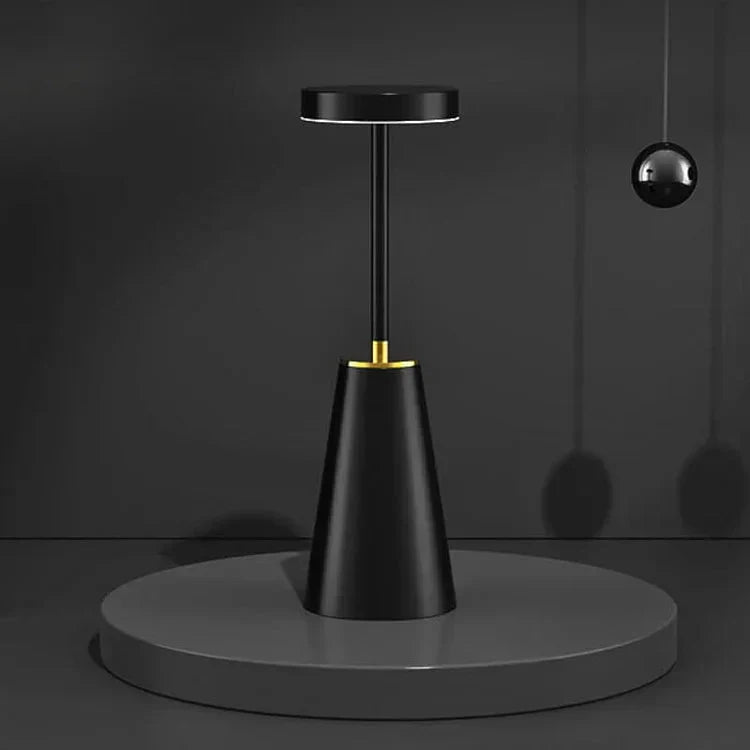 Garduru Kabellose Tischlampe – Kabelloses LED-Licht mit 3-Farben-Dimmung, Touch-Technologie, 4000mAh Akku, Wasserdicht