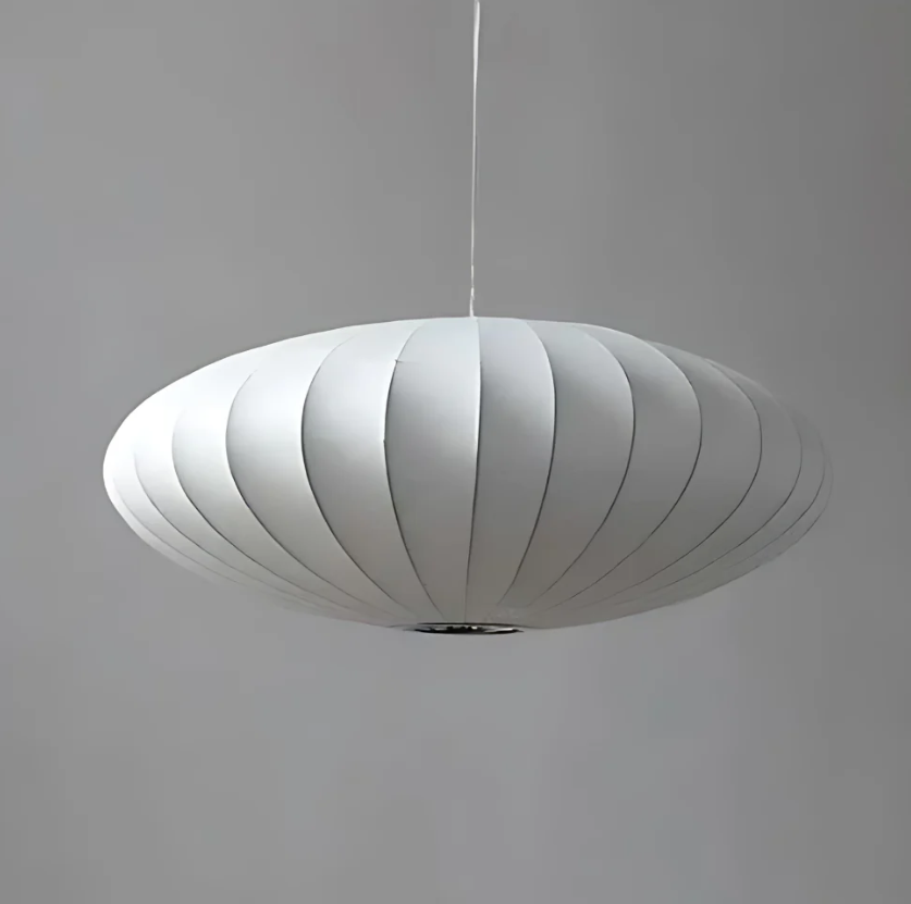 Hängelampe Velura – Eleganz in Seide & Raffinierte Beleuchtung