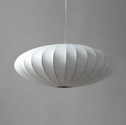 Hängelampe Velura – Eleganz in Seide & Raffinierte Beleuchtung