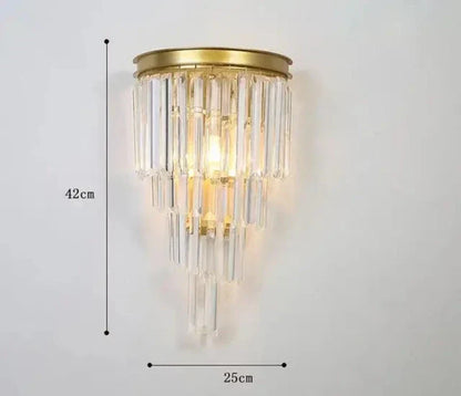 Garduru - Elegante Kristall-Wandleuchte für ein stilvolles Ambiente