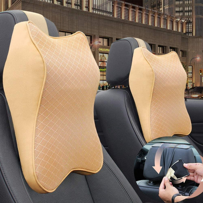 Garduru - Ergonomisches Auto Nacken- und Rückenkissen