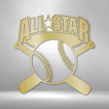 All-Star - Metallschild