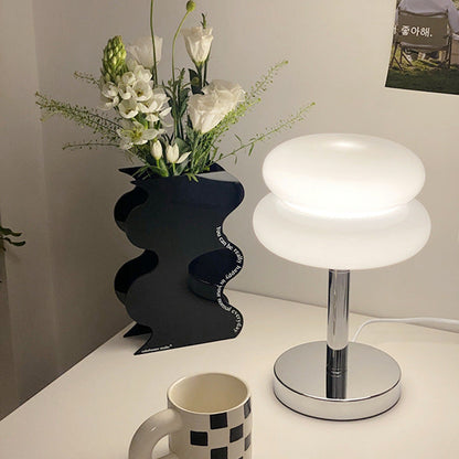 Verstellbare moderne italienische Macaron-Tischlampe - Mehrfarben und Helligkeit mit USB