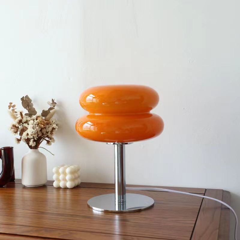 Verstellbare moderne italienische Macaron-Tischlampe - Mehrfarben und Helligkeit mit USB