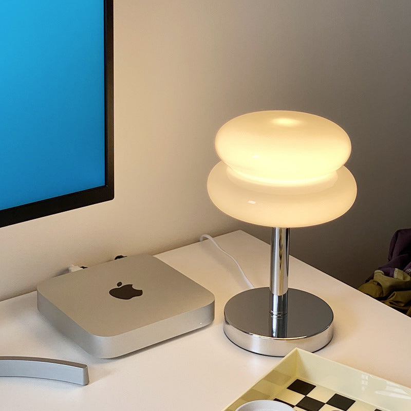 Verstellbare moderne italienische Macaron-Tischlampe - Mehrfarben und Helligkeit mit USB