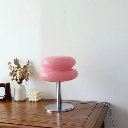 Verstellbare moderne italienische Macaron-Tischlampe - Mehrfarben und Helligkeit mit USB