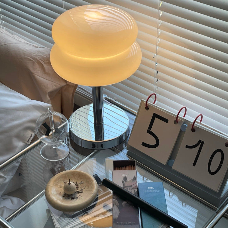 Verstellbare moderne italienische Macaron-Tischlampe - Mehrfarben und Helligkeit mit USB