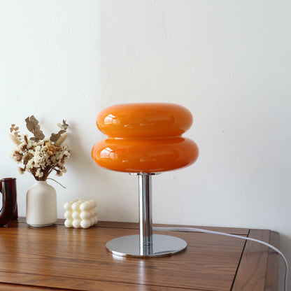 Verstellbare moderne italienische Macaron-Tischlampe - Mehrfarben und Helligkeit mit USB