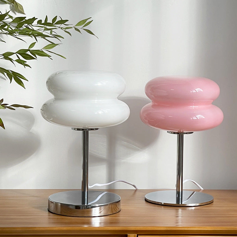Verstellbare moderne italienische Macaron-Tischlampe - Mehrfarben und Helligkeit mit USB