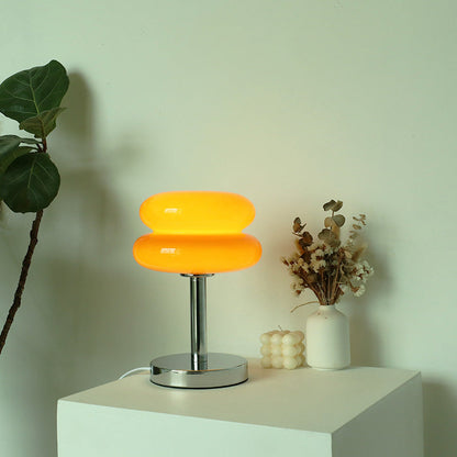 Verstellbare moderne italienische Macaron-Tischlampe - Mehrfarben und Helligkeit mit USB