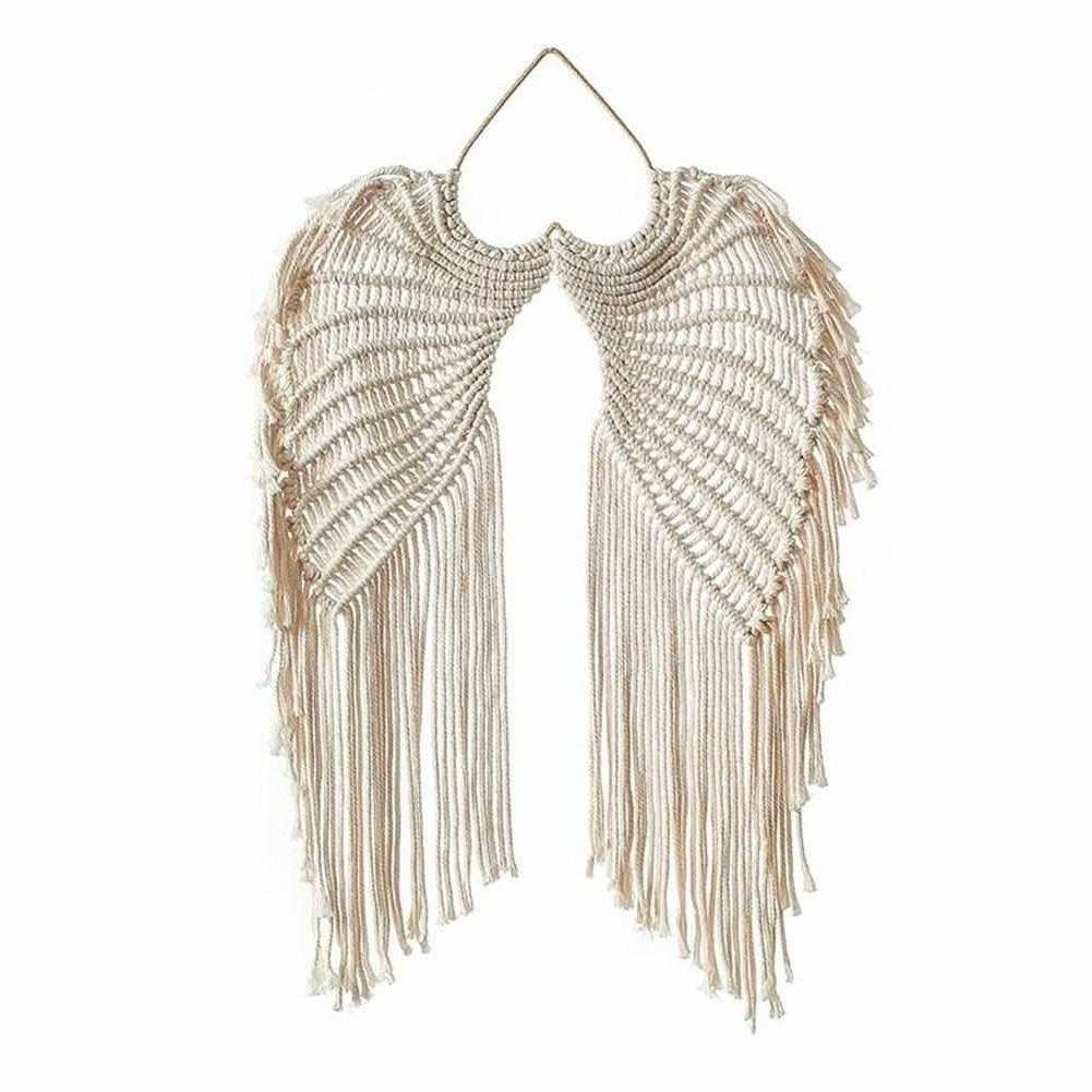 Seraphina – Bohemian Wandteppich mit elegantem Flügeldesign