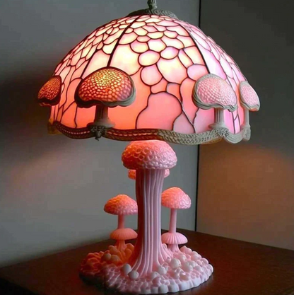 Garduru Buntglaslampe – Künstlerisches und Beruhigendes Licht für Ihr Zuhause