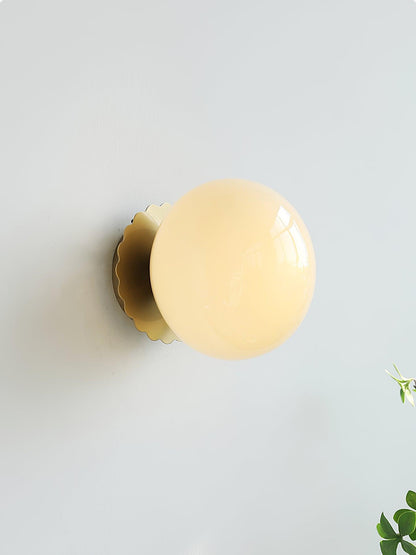 Moderne Lampe aus Metall und Glas Rosa - LED-Beleuchtung mit E27-Fassung