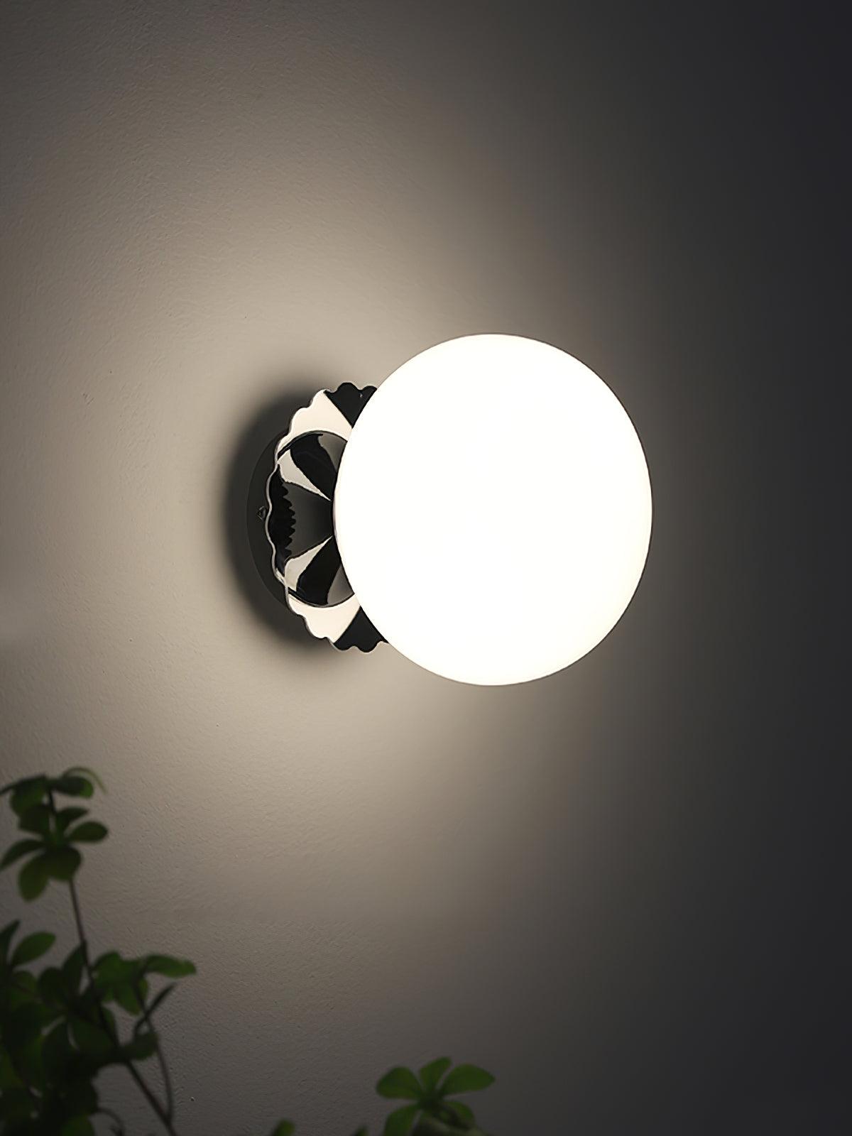 Moderne Lampe aus Metall und Glas Rosa - LED-Beleuchtung mit E27-Fassung