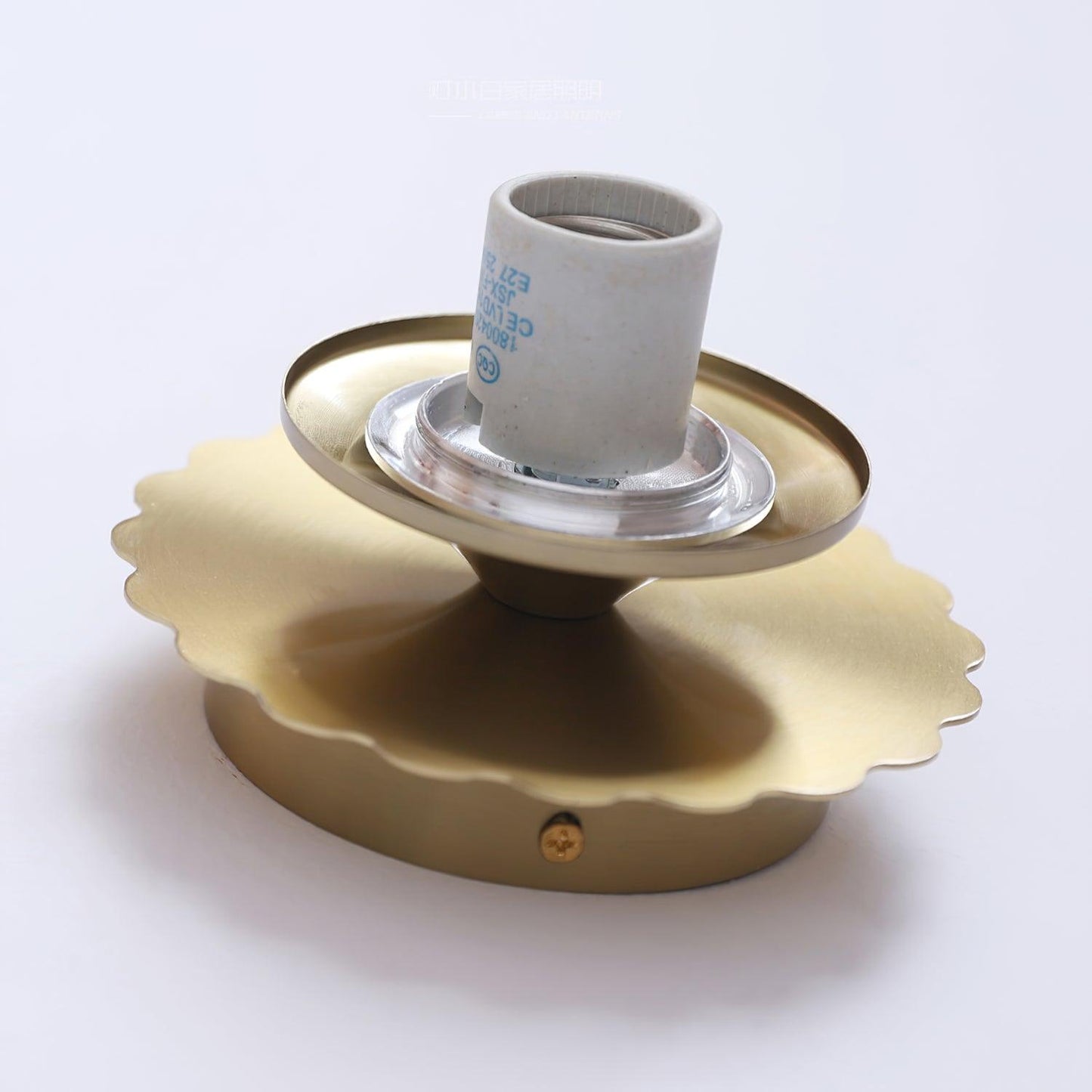 Moderne Lampe aus Metall und Glas Rosa - LED-Beleuchtung mit E27-Fassung