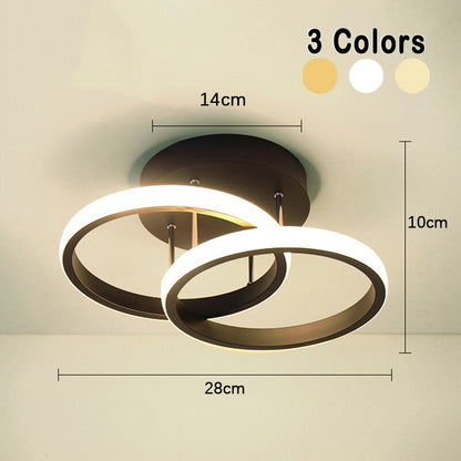 SmartLight™ LED Deckenleuchte – Modernes Ringdesign mit einstellbarer Beleuchtung