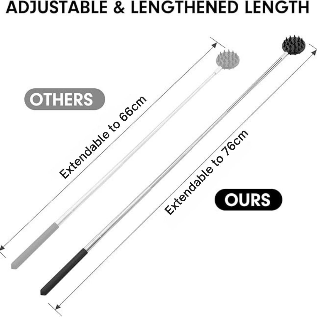 Teleskopischer Rückenkratzer