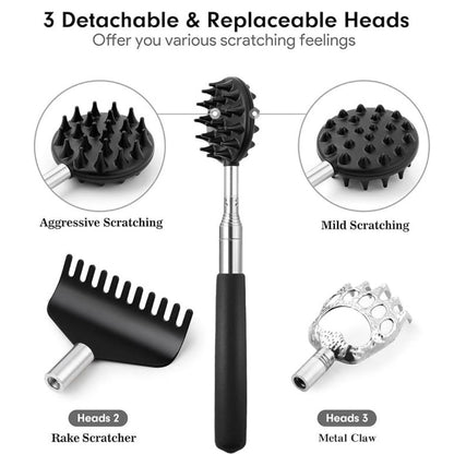 Teleskopischer Rückenkratzer