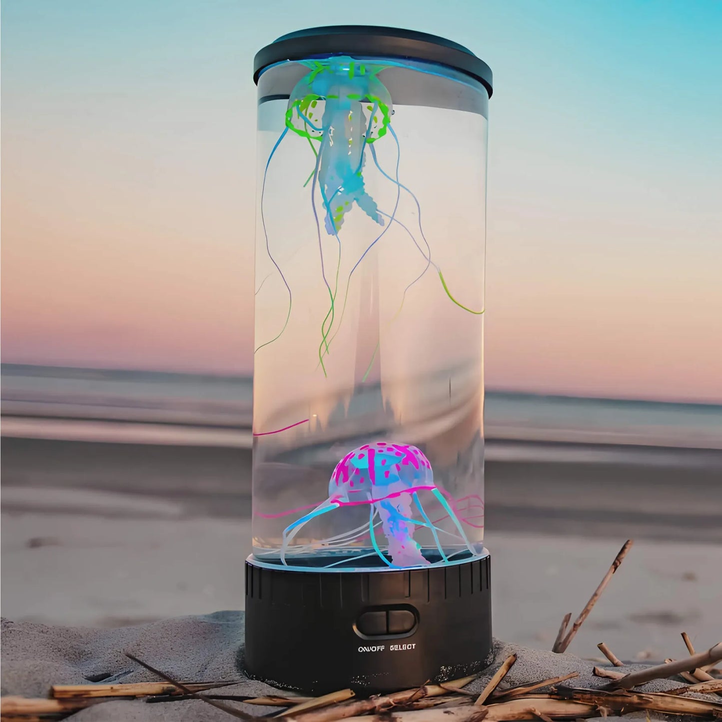 MedusaGlow - Lava-Lampe LED Dekorativ mit Mehrfarbiger Beleuchtung