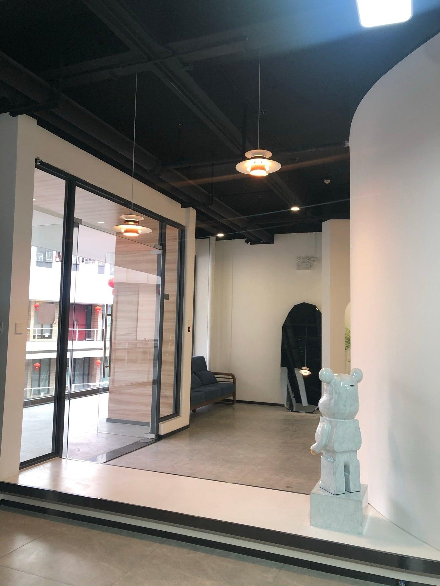 Aufhängung Mercero – Elegantes Design mit LED, Materialien von höchster Qualität