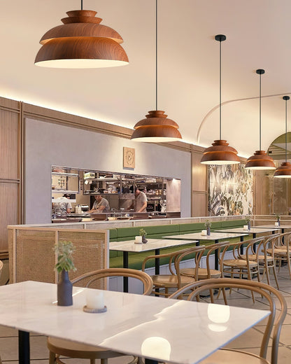 Suspension Midori aus Aluminium – Natürliche und elegante Lampe für Ihr Interieur