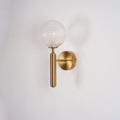 Scandiluxe LED Lampe – Minimalistisches Design aus Messing und Glas für Innenräume