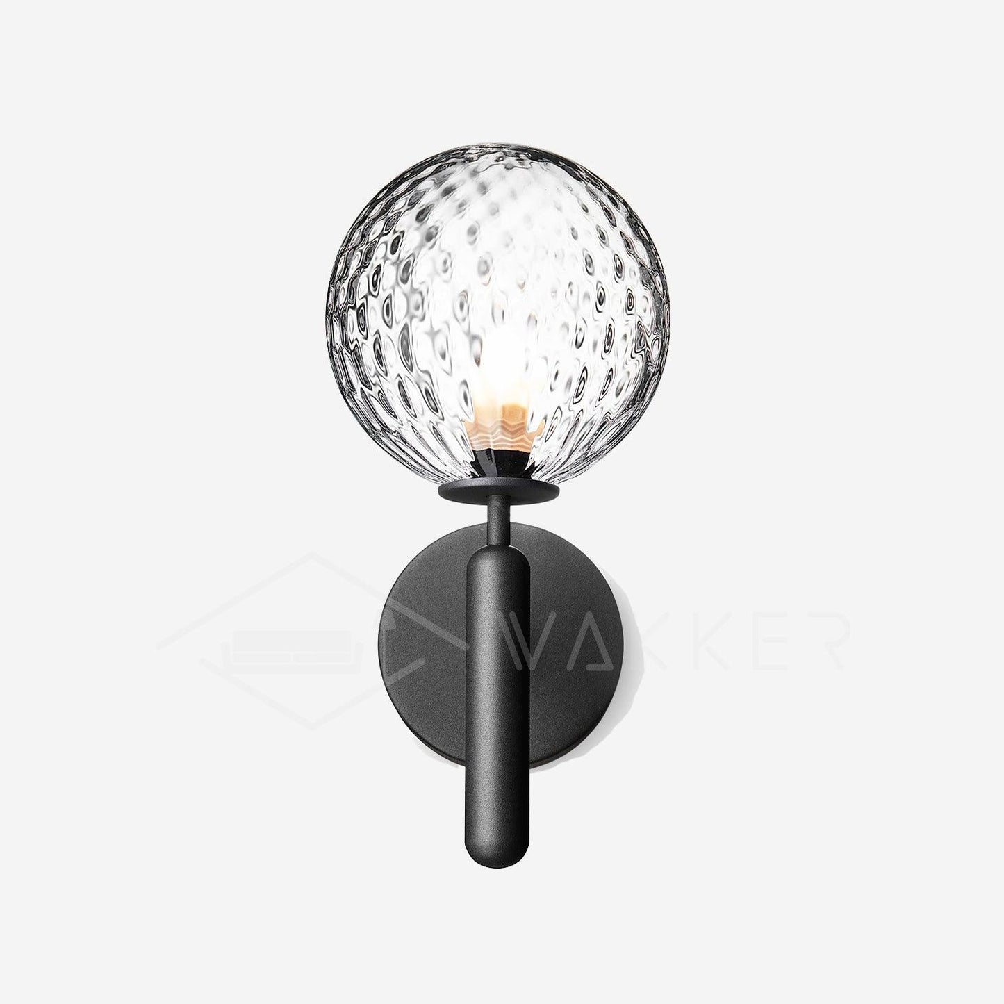 Scandiluxe LED Lampe – Minimalistisches Design aus Messing und Glas für Innenräume