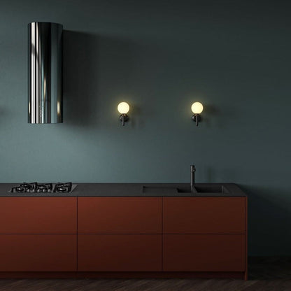 Scandiluxe LED Lampe – Minimalistisches Design aus Messing und Glas für Innenräume