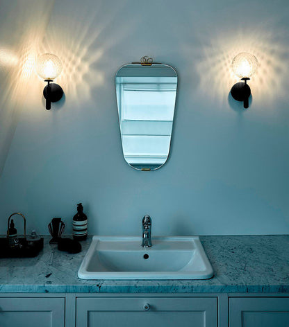 Scandiluxe LED Lampe – Minimalistisches Design aus Messing und Glas für Innenräume