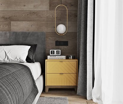 Aufhängung Mila aus Metall und Glas – Moderne Lampe mit elegantem Design