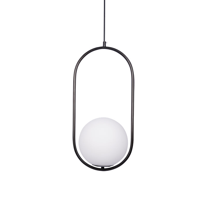 Aufhängung Mila aus Metall und Glas – Moderne Lampe mit elegantem Design