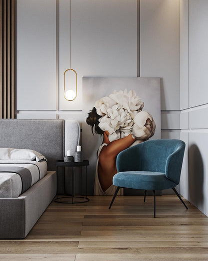 Aufhängung Mila aus Metall und Glas – Moderne Lampe mit elegantem Design