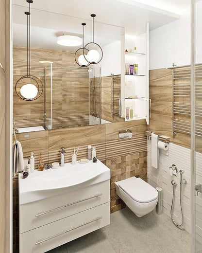 Aufhängung Mila aus Metall und Glas – Moderne Lampe mit elegantem Design