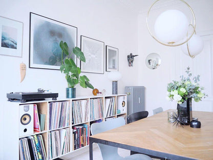 Aufhängung Mila aus Metall und Glas – Moderne Lampe mit elegantem Design