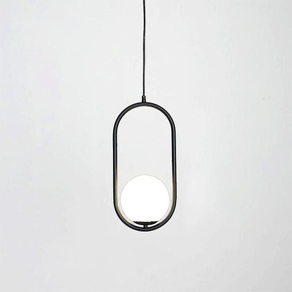 Aufhängung Mila aus Metall und Glas – Moderne Lampe mit elegantem Design