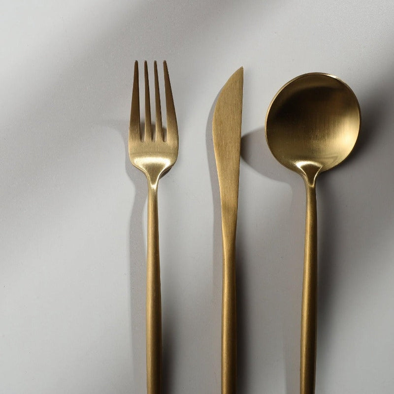 Minimalistische Besteck