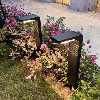 Solarlampe LED Gehweglichter – Wasserdichte Außen Gartenlampen für Gehwege & Landschaftsbeleuchtung