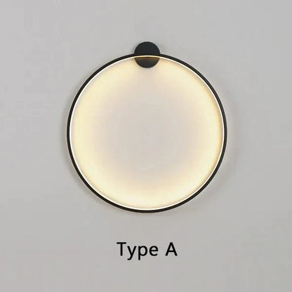 Kreisförmige LED Wandlampe – Elegante Beleuchtung im minimalistischen Stil