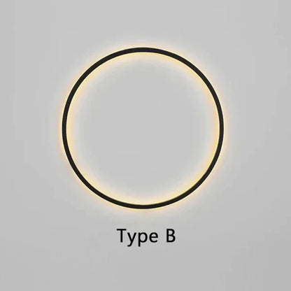 Kreisförmige LED Wandlampe – Elegante Beleuchtung im minimalistischen Stil