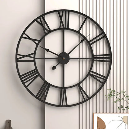 Timetura - 3D Römische Zahl Wanduhr