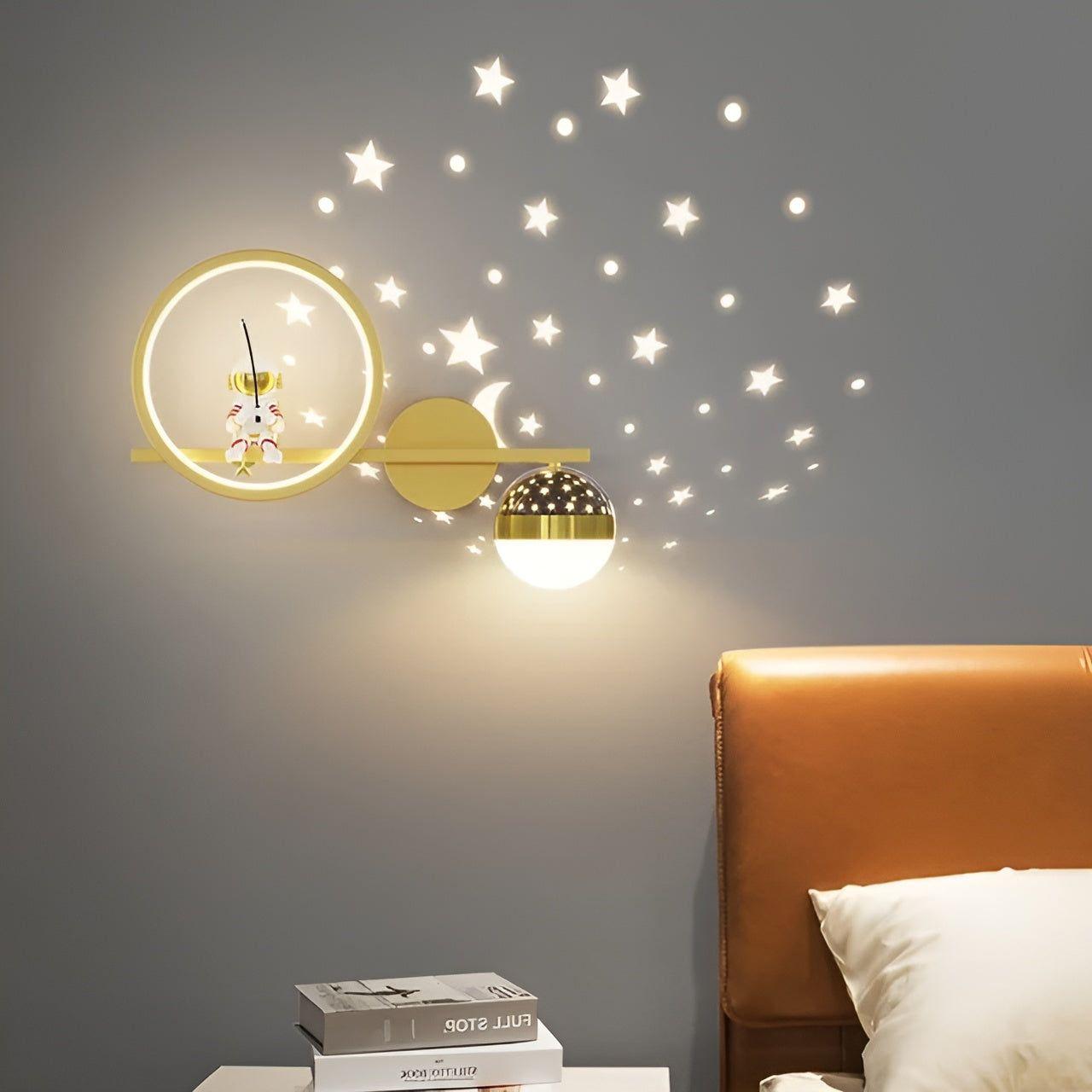 Garduru Lamp - Moderne Kinder Sternenhimmel-Projektor LED-Wandlampe